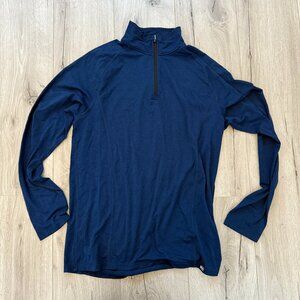 Men's Medium REI Midweight Base Layer Half-Zip Top